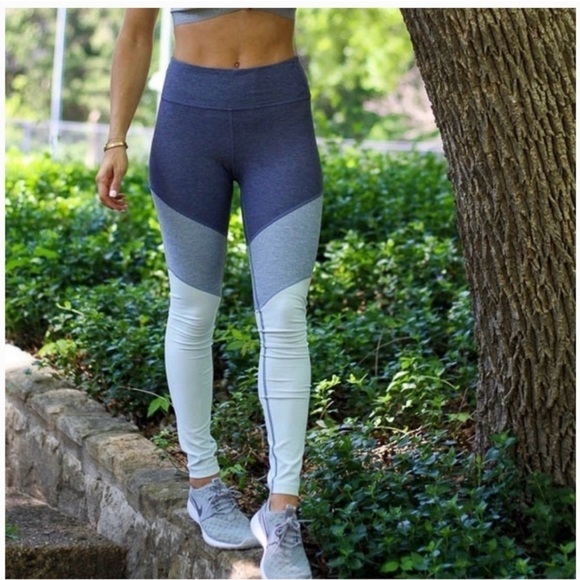 Outdoor Voices Pants - Outdoor Voices Two Toned Leggings